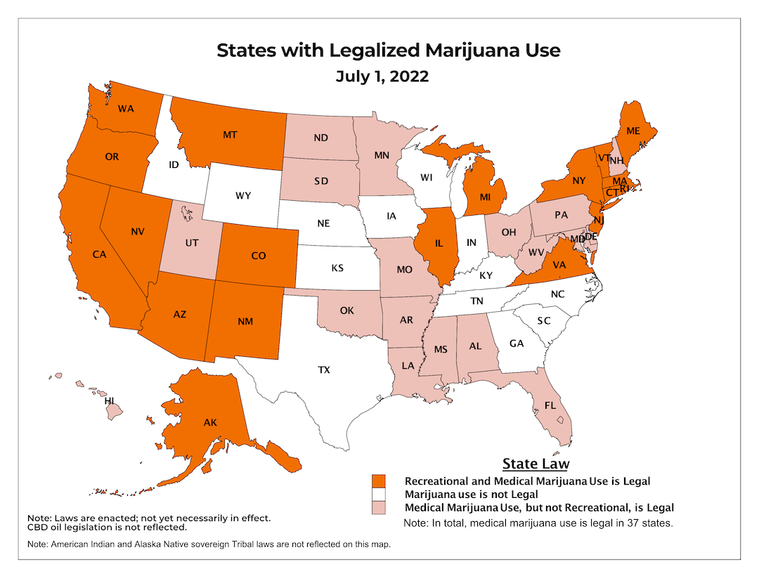 Cannabis Legalization In America : Cannabis Culture And The Legal ...