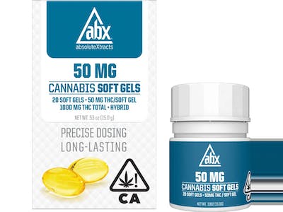 AbsoluteXtracts ABX CAPSULES: 50MG 10CT - Vibe By California