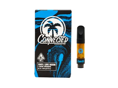 Connected Cannabis Hitchhiker Live Resin Cartridge 1g Vibe By